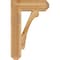 Ekena Millwork Legacy Craftsman Rough Sawn Bracket, Western Red Cedar, 6"W x 22"D x 34"H BKT06X22X34LEC04RWR - alternate 4